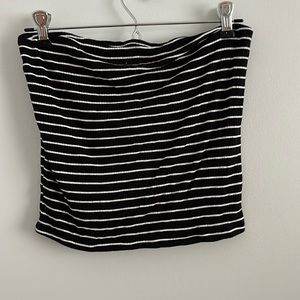 Ribbed tube top- AE